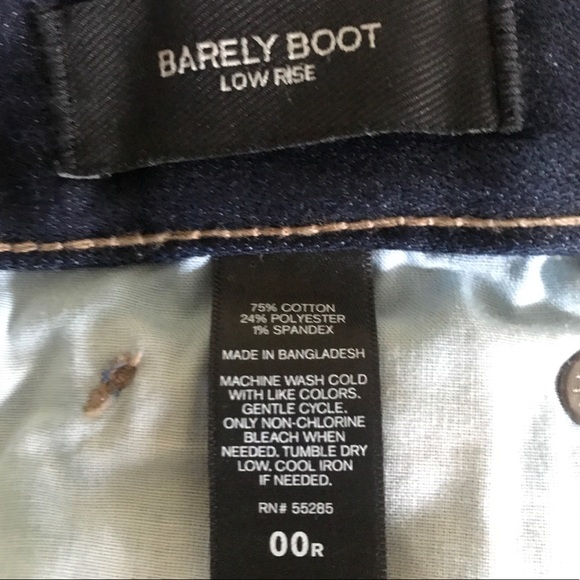 EXPRESS | Low Rise Barely Boot Jeans - Picture 4 of 6